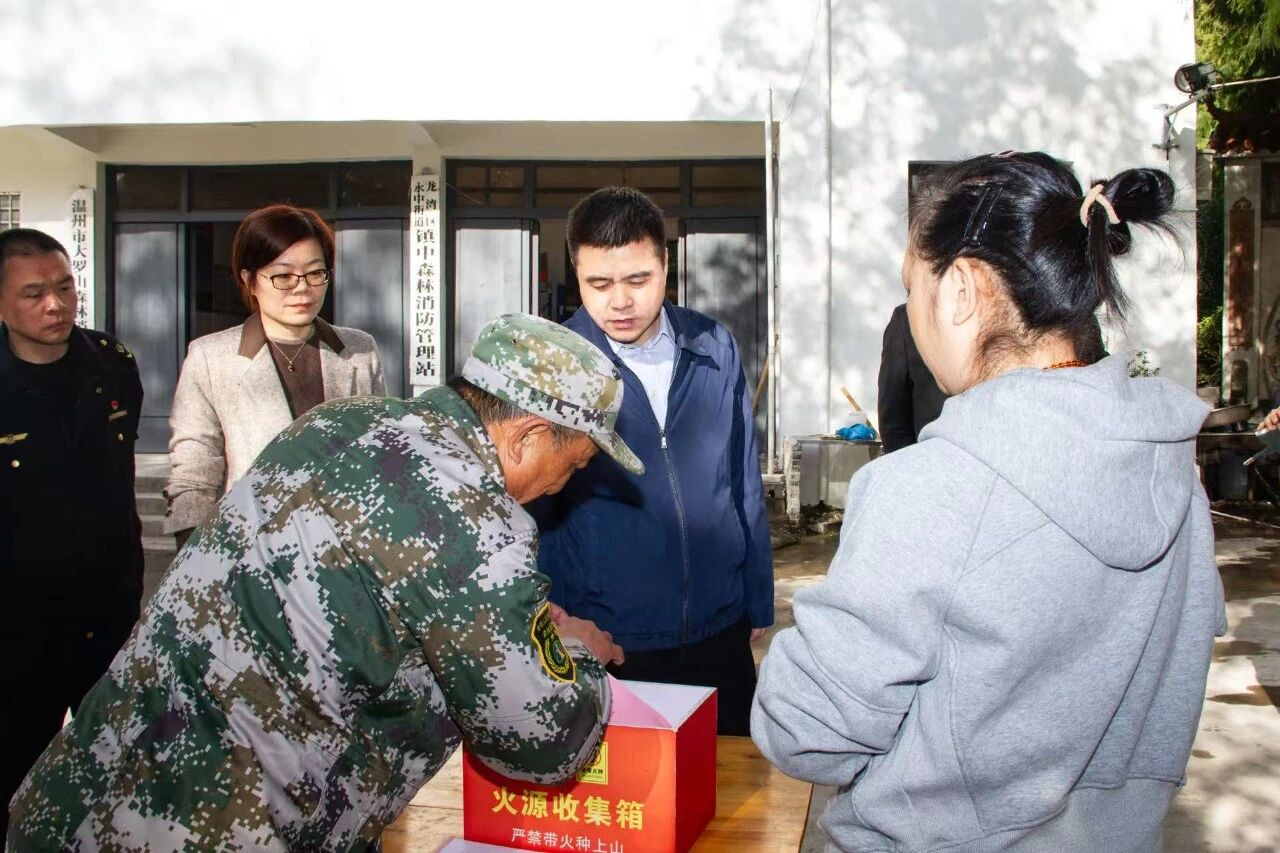 夏禹桨督导森林防火、安全生产和消防安全工作